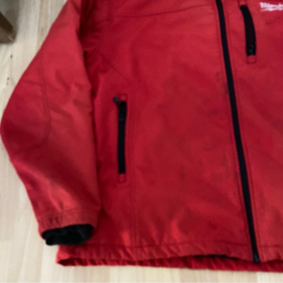 Milwaukee M12 Toughshell Heated Jacket Size XX Large Red XXL UNTESTED - Picture 3 of 10
